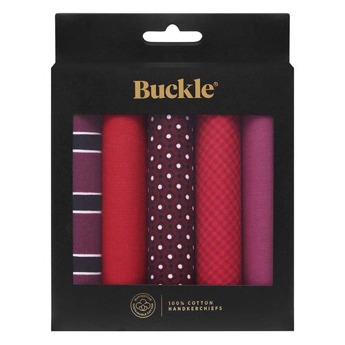 Buckle Handkerchiefs - 5 Pack